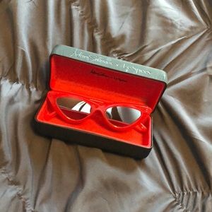 Adam Selma’s x Le Specs Red Cat Eye